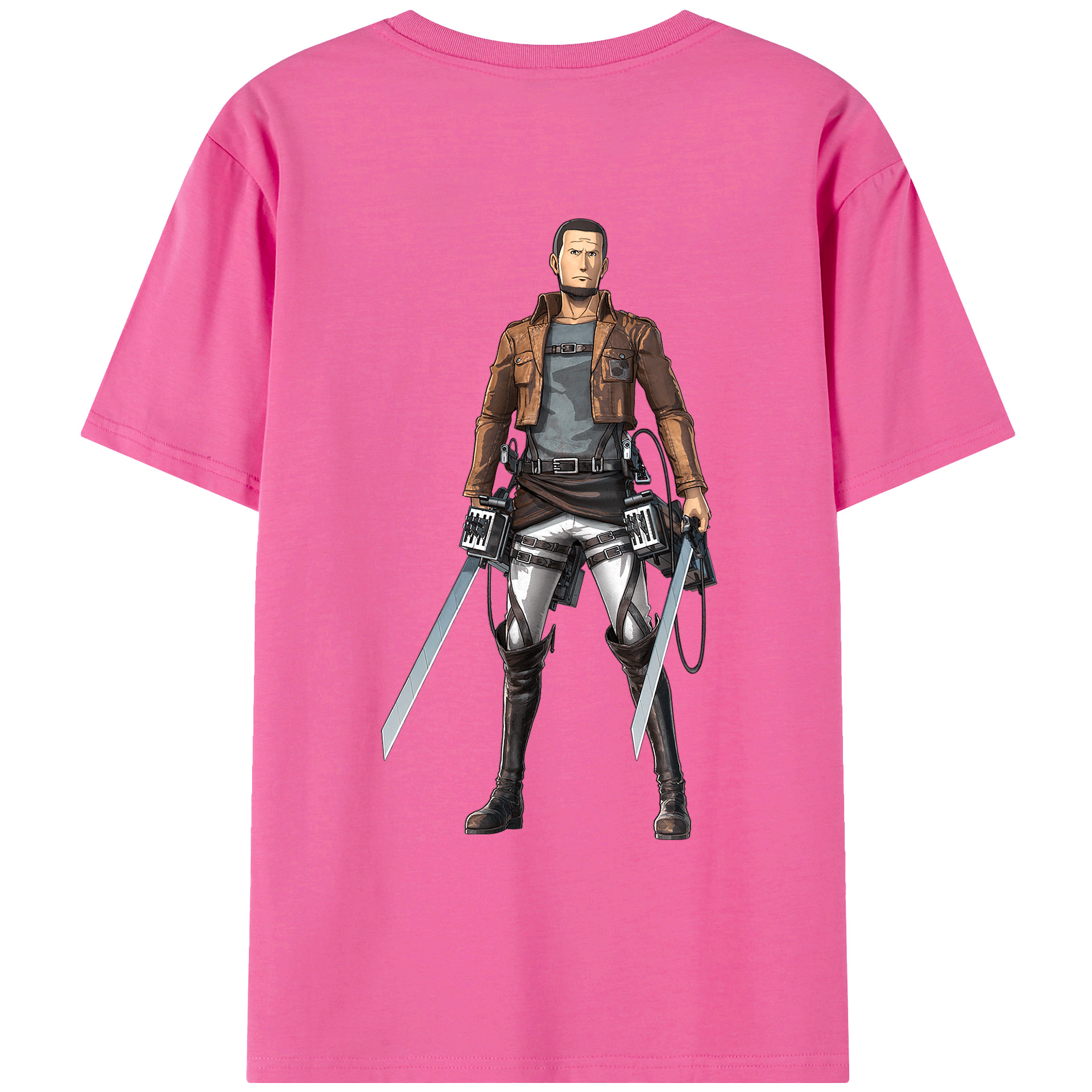 （画像用） 進撃の巨人 Attack on Titan レディース半袖Tシャツ(バックプリント)